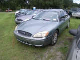 8-06154 (Cars-Sedan 4D)  Seller:Hillsborough County Sheriff 2007 FORD TAURUS