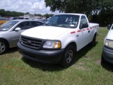 8-06222 (Trucks-Pickup 2D)  Seller:Florida State DOT 2002 FORD F150