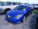 8-05132 (Cars-Sedan 4D)  Seller:Manatee County Sheriff 2005 NISS MAXIMA