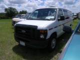 8-10124 (Cars-Van 4D)  Seller:Florida State DOT 2008 FORD E350