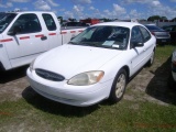 8-06244 (Cars-Sedan 4D)  Seller:Florida State DOT 2001 FORD TAURUS