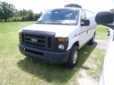 8-10128 (Trucks-Van Cargo)  Seller:Florida State DOT 2008 FORD E250