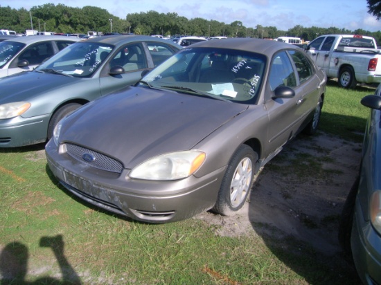 10-05125 (Cars-Sedan 4D)  Seller:Florida State C&F/DCF 2007 FORD TAURUS