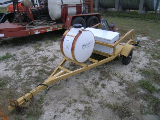 12-01146 (Equip.-Drilling)  Seller:Manatee County 1987 HARD TRAILER WITH HUSQVARNA DMS3300