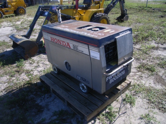 1-01130 (Equip.-Generator)  Seller:Sarasota County Commissioners HONDA EB12D 10KVA DIESEL GENERATOR