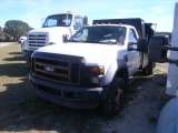 1-08111 (Trucks-Dump)  Seller:Sarasota County Commissioners 2009 FORD F550