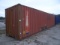 2-04223 (Equip.-Container)  Seller:Private/Dealer TRANSAMERICA 40 FOOT SHIPPING CONTAINER