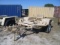 2-03544 (Trailers-Utility flatbed)  Seller:Private/Dealer SINGLE AXLE TAG ALONG MILITARY TRAILER