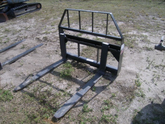 2-01126 (Equip.-Implement- misc.)  Seller:Private/Dealer KIVEL 42 INCH SKID STEER LOADER PALLET