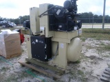 2-01124 (Equip.-Air comp.)  Seller:Private/Dealer INGERSOLL-RAND 2-2000PA20 3 PHASE AIR CO
