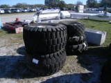 2-03580 (Equip.-Parts & accs.)  Seller:Private/Dealer LOT OF (5) TRACTOR TIRES AND (1) FUEL