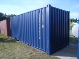 2-04143 (Equip.-Container)  Seller:Private/Dealer 20 FOOT STEEL SHIPPING CONTAINER