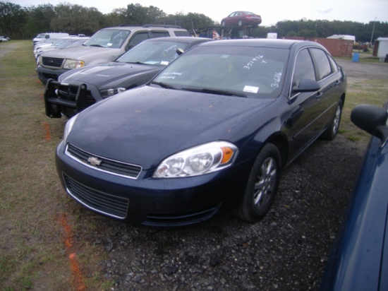 3-06116 (Cars-Sedan 4D)  Seller: Florida State FHP 2008 CHEV IMPALA