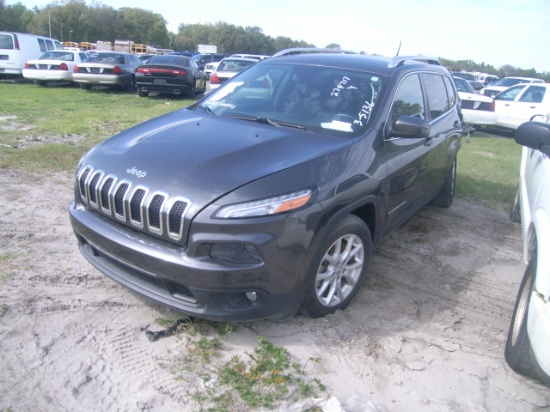 3-05136 (Cars-SUV 4D)  Seller: Florida State PD 05 2016 JEEP CHEROKEE