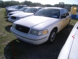 4-06115 (Cars-Sedan 4D)  Seller: Gov/Martin County Sheriff-s Office 1999 FORD CROWNVIC