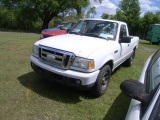 4-10144 (Trucks-Pickup 2D)  Seller: Florida State ACS 2007 FORD RANGER