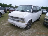 4-10230 (Cars-Van 3D)  Seller: Florida State ACS 2000 CHEV ASTRO