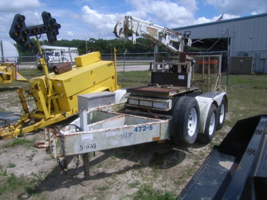 5-01128 (Trailers-Utility flatbed)  Seller: Gov/Withlacoochee River Elec Coop 2001 LPF TAGALONG