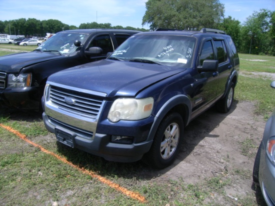 5-05111 (Cars-SUV 4D)  Seller: Florida State ACS 2007 FORD EXPLORER