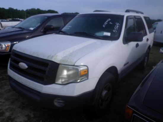 5-05124 (Cars-SUV 4D)  Seller: Florida State ACS 2007 FORD EXPEDITIO