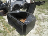 6-01124 (Equip.-Misc.)  Seller:Private/Dealer MID STATE SKID STEER LOADER 4.5YD CONCRE