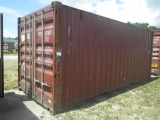 6-04143 (Equip.-Container)  Seller:Private/Dealer 20 FOOT STEEL SHIPPING CONTAINER