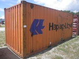6-04151 (Equip.-Container)  Seller:Private/Dealer HAPAG-LLOYD 20 FOOT STEEL SHIPPING CONTA
