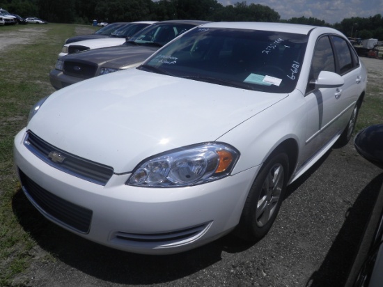 6-06121 (Cars-Sedan 4D)  Seller: Gov/Hillsborough County Sheriff-s 2011 CHEV IMPALA