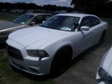 6-05112 (Cars-Sedan 4D)  Seller: Gov/Hillsborough County Sheriff-s 2012 DODG CHARGER