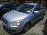 6-07248 (Cars-Sedan 4D)  Seller:Private/Dealer 2007 HYUN ACCENT