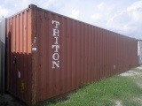 7-04229 (Equip.-Container)  Seller:Private/Dealer TRITON 40 FOOT STEEL SHIPPING CONTAINER