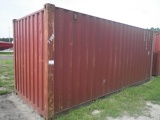 7-04189 (Equip.-Container)  Seller:Private/Dealer 20 FOOT STEEL SHIPPING CONTAINER