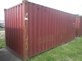 7-04183 (Equip.-Container)  Seller:Private/Dealer 20 FOOT STEEL SHIPPING CONTAINER