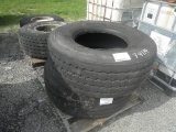 7-04174 (Equip.-Automotive)  Seller:Private/Dealer (4) 4345-65-R22.5 TIRES AND RIMS