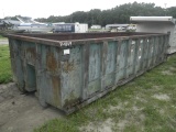 7-04149 (Equip.-Container)  Seller:Private/Dealer 22 YARD METAL ROLL OFF DUMPSTER