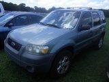 7-10214 (Cars-SUV 4D)  Seller: Gov/Pinellas County Sheriff-s Ofc 2005 FORD ESCAPE