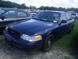 7-09232 (Cars-Sedan 4D)  Seller: Gov/Pinellas County Sheriff-s Ofc 2008 FORD CROWNVIC