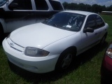 7-10220 (Cars-Sedan 4D)  Seller: Florida State DOT 2004 CHEV CAVALIER