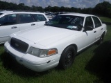 7-09218 (Cars-Sedan 4D)  Seller: Gov/Hillsborough County Sheriff-s 2010 FORD CROWNVIC