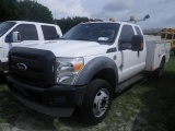 7-08238 (Trucks-Utility 2D)  Seller: Gov/Orlando Utilities Commission 2011 FORD F450