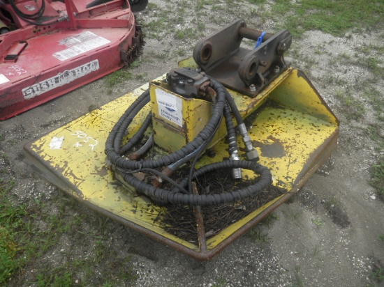 8-01128 (Equip.-Mower)  Seller: Gov/Hillsborough County B.O.C.C. 50 INCH HYDRAULIC EXCAVATOR ROTARY