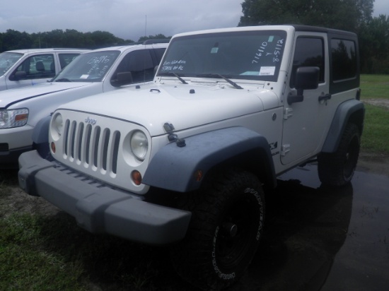 8-05112 (Cars-SUV 2D)  Seller: Florida State L.E.T.F. 2009 JEEP WRANGLER