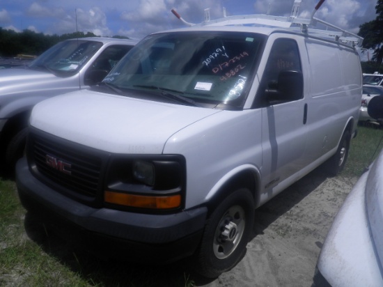 8-05121 (Trucks-Van Cargo)  Seller: Gov/Manatee County 2006 GMC 2500