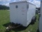 9-03116 (Trailers-Utility enclosed)  Seller: Gov/Manatee County 2002 WEEKS CARGO TAG ALONG TANDEM AX