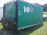 9-04123 (Equip.-Truck body)  Seller:Private/Dealer 16 FOOT BOX BODY WITH WALTCO 331 1250LB