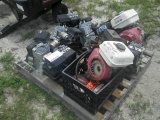 9-02122 (Equip.-Misc.)  Seller:Private/Dealer LOT OF SMALL GAS ENGINES AND PARTS