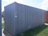 9-04225 (Equip.-Container)  Seller:Private/Dealer 20 FOOT STEEL SHIPPING CONTAINER AND