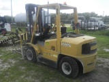 9-01132 (Equip.-Fork lift)  Seller:Private/Dealer HYSTER H80XM 7750LB DIESEL FORK LIFT