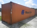 9-04219 (Equip.-Container)  Seller:Private/Dealer HAPAG 40 FOOT STEEL SHIPPING CONTAINER