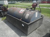 9-04138 (Equip.-Storage tank)  Seller:Private/Dealer 600 GALLON FUEL STORAGE TANK WITH PUMP
